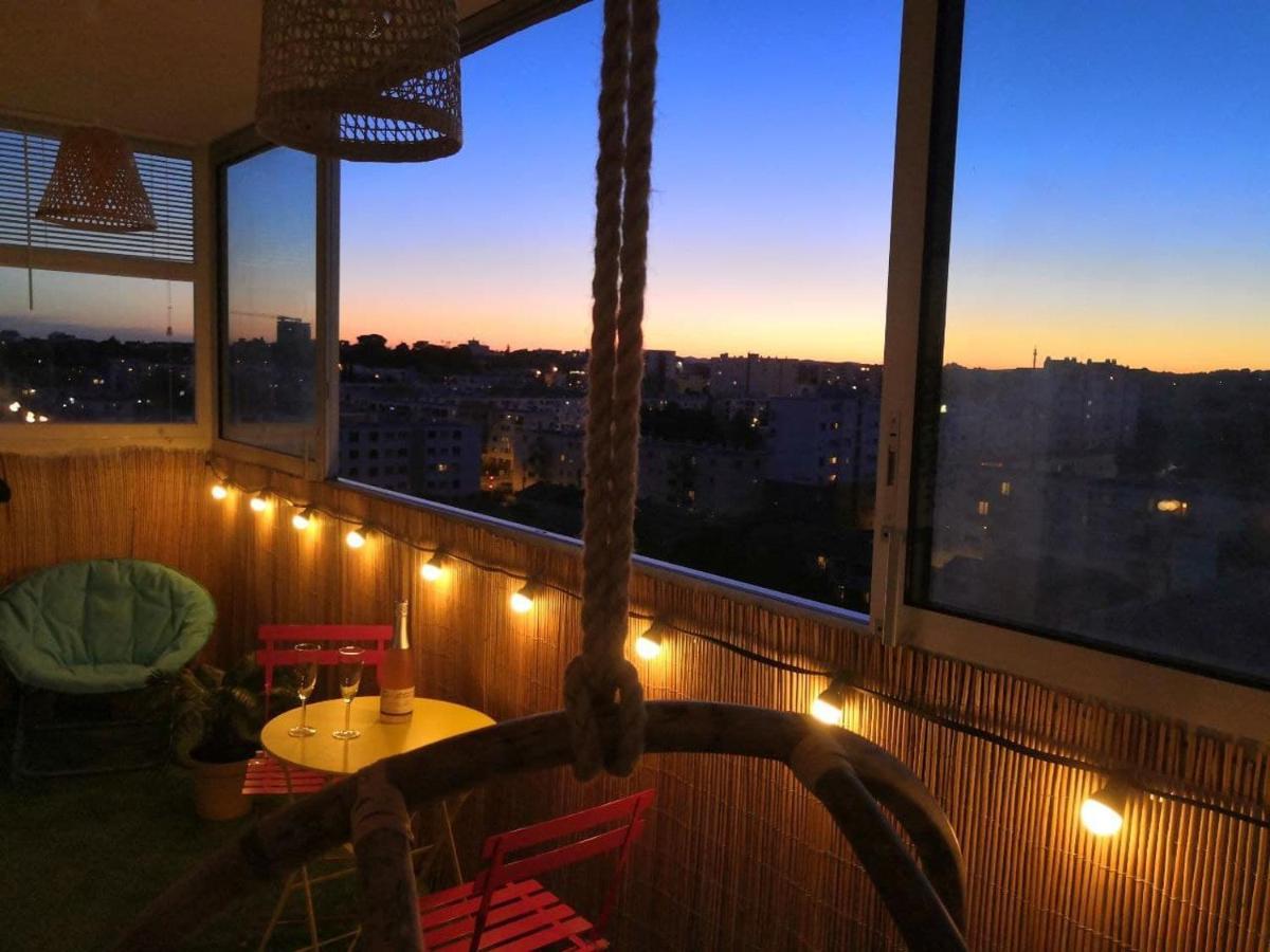 Smile Home: Panoramic Views & Sunny Terrace Oasis Montpellier Exterior photo