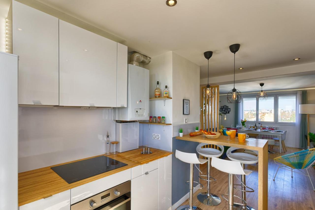 Smile Home: Panoramic Views & Sunny Terrace Oasis Montpellier Exterior photo